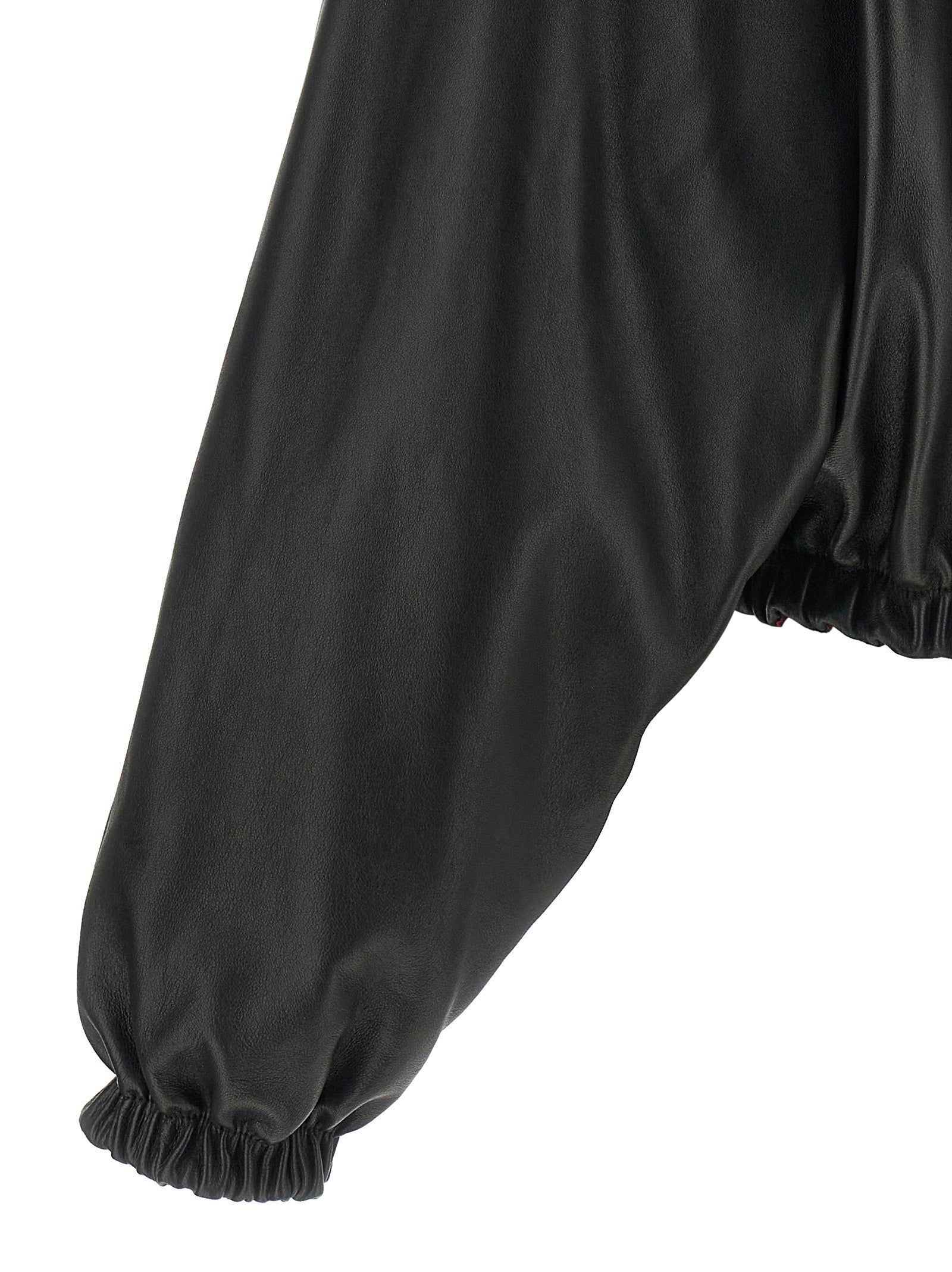 Balenciaga Reversible Leather Jacket Black