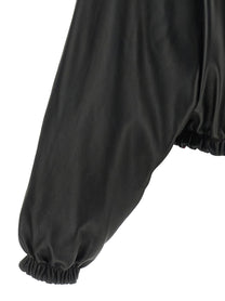 Balenciaga Reversible Leather Jacket Black