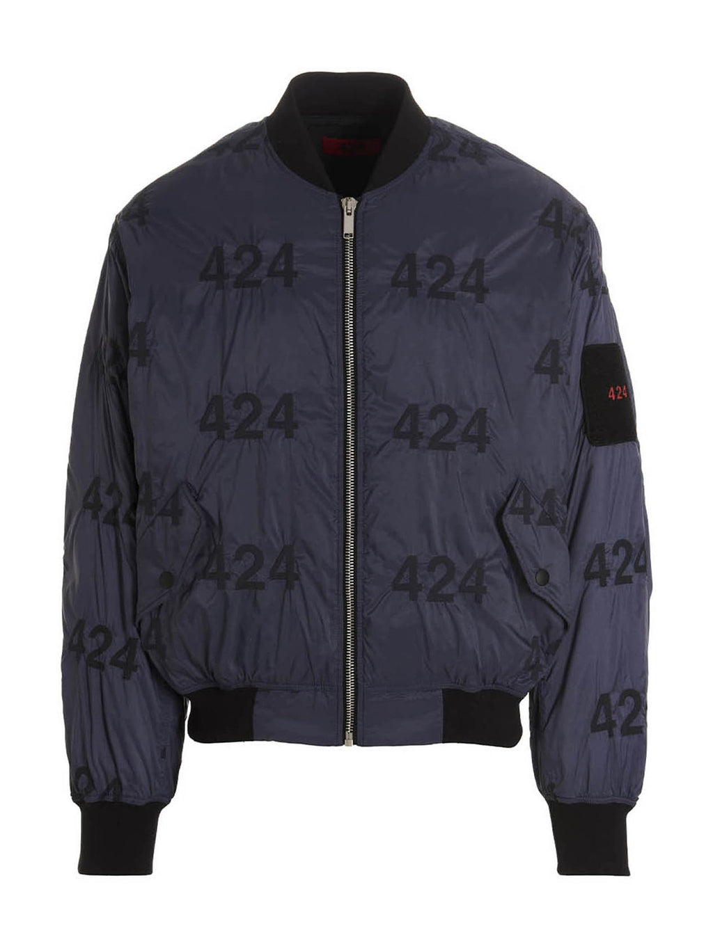424 FourTwoFour Reversible Bomber Jacket Gold