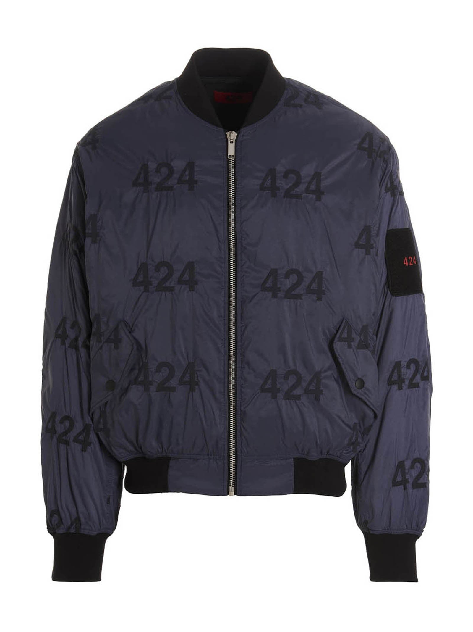 424 Reversible Bomber Jacket Gold