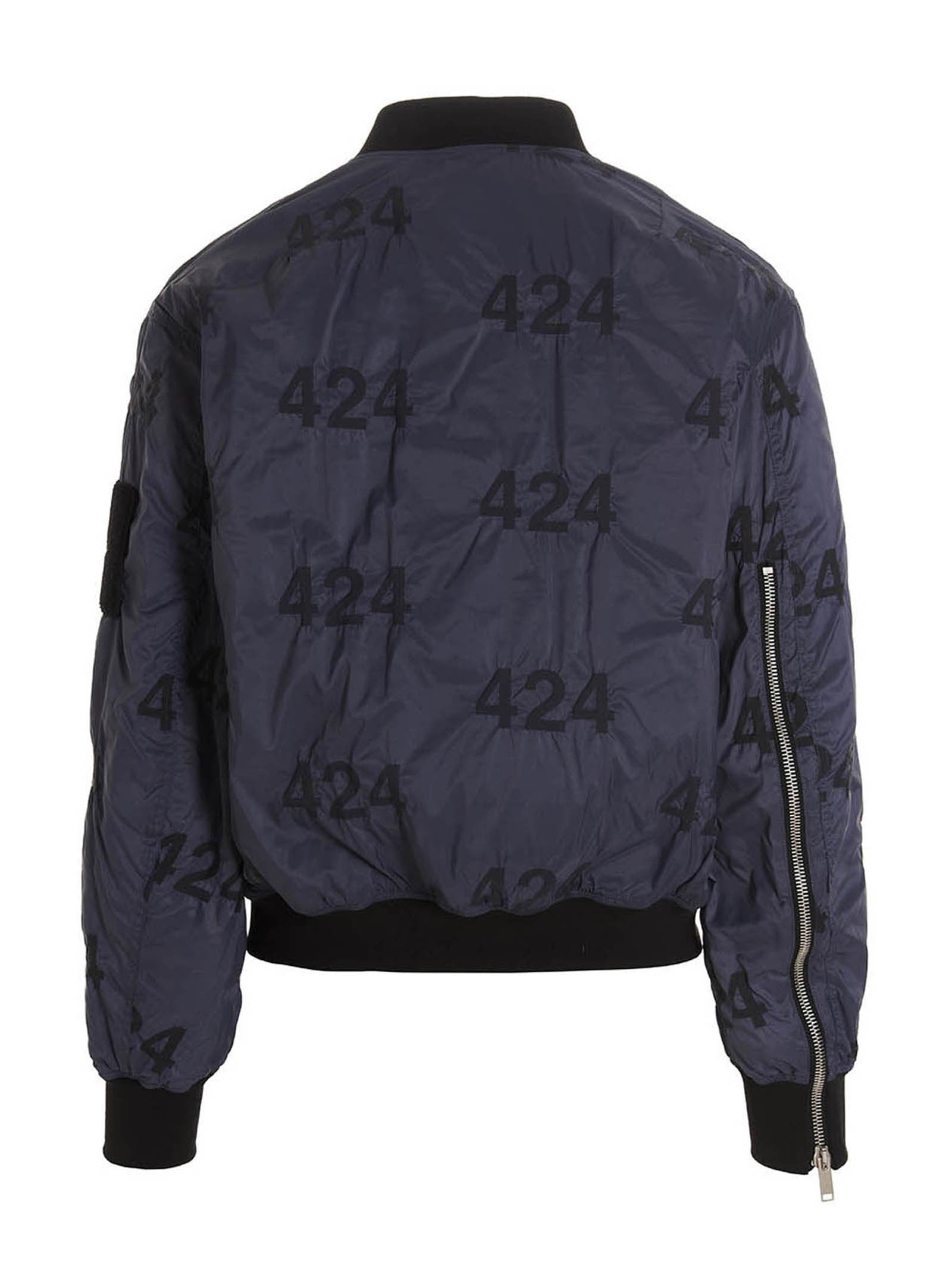 424 Reversible Bomber Jacket Gold