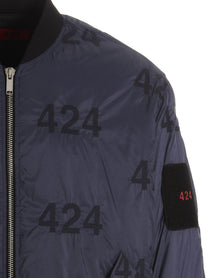 424 Reversible Bomber Jacket Gold