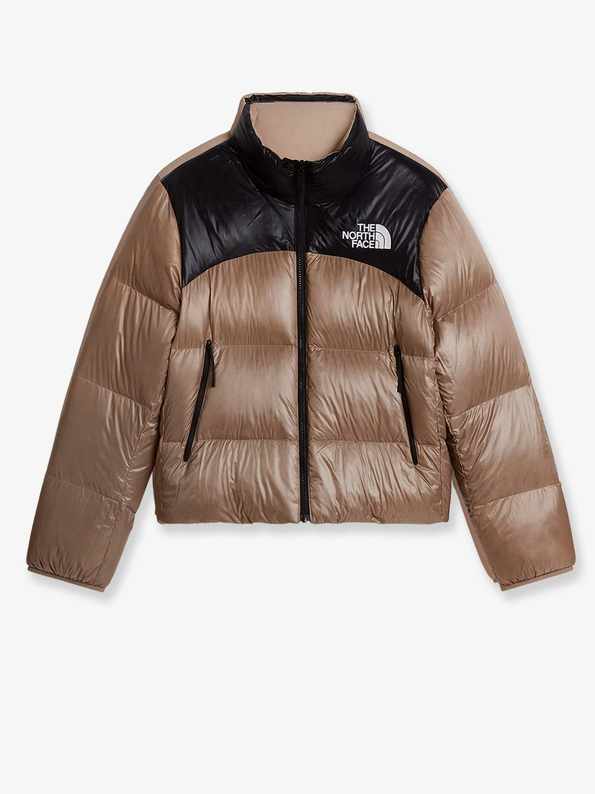 The North Face Women's Reversible Nylon Down Jacket Red