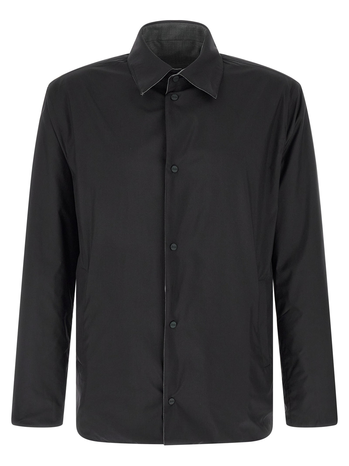 Herno Reversible Overshirt Grey