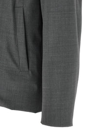 Herno Reversible Overshirt Grey