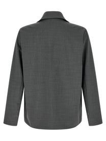 Herno Reversible Overshirt Grey