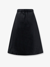 Moncler Women's Reversible Padded Skirt Black, view 4
