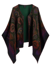 ETRO Reversible Paisley Dégradé Cape Gold