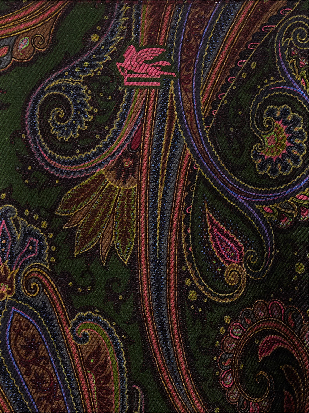 ETRO Reversible Paisley Dégradé Cape Gold