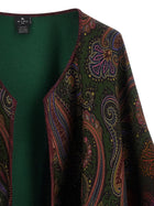 ETRO Reversible Paisley Dégradé Cape Gold, view 3