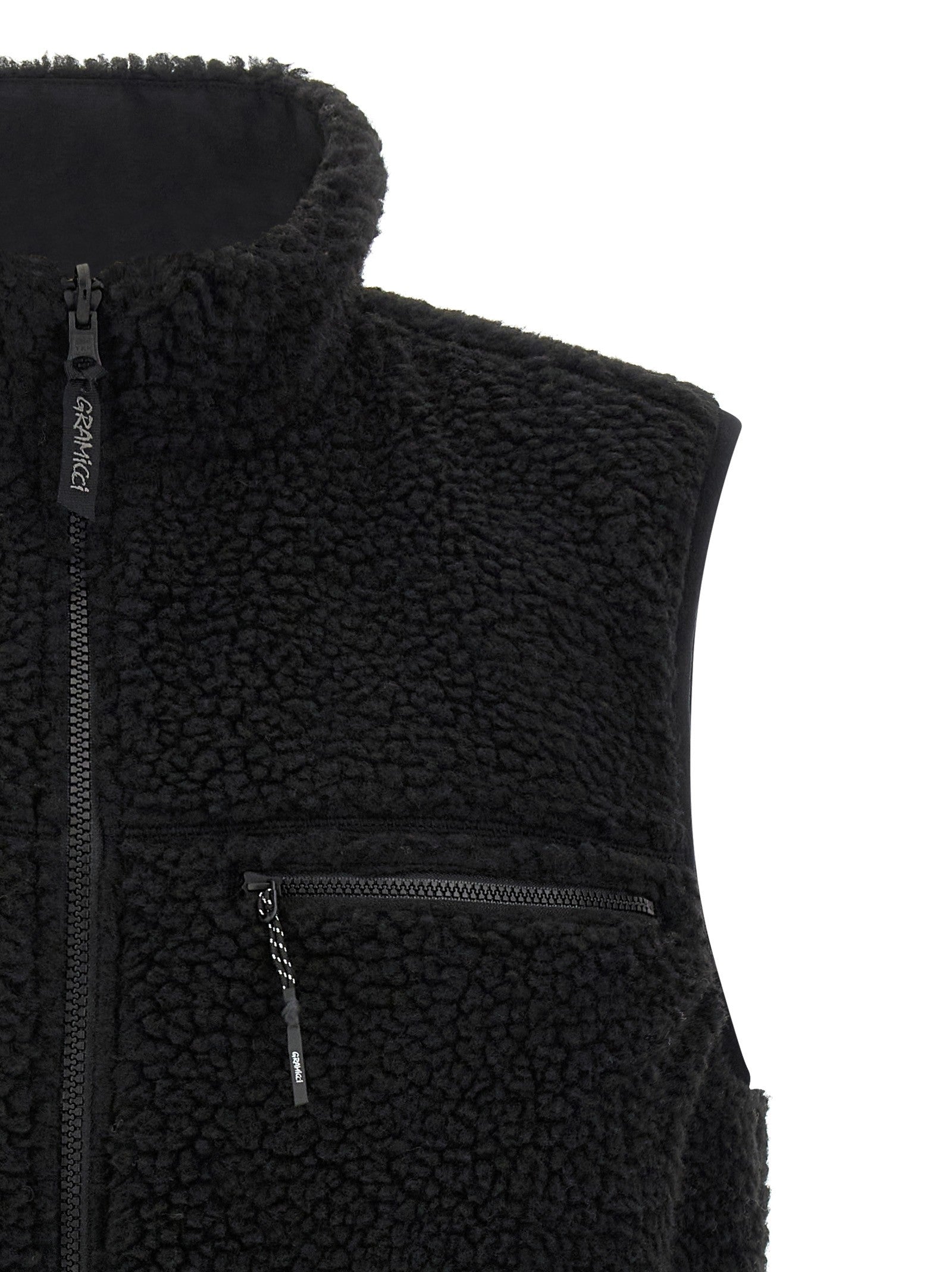 Gramicci Reversible Sherpa Vest Black