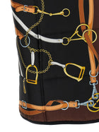 Gucci Reversible Silk Twill Vest Gold