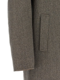 Pal Zileri Reversible Waterproof Brown