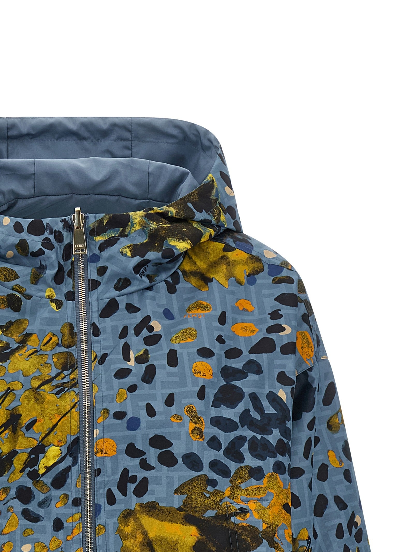 Fendi Reversible Windbreaker Blue