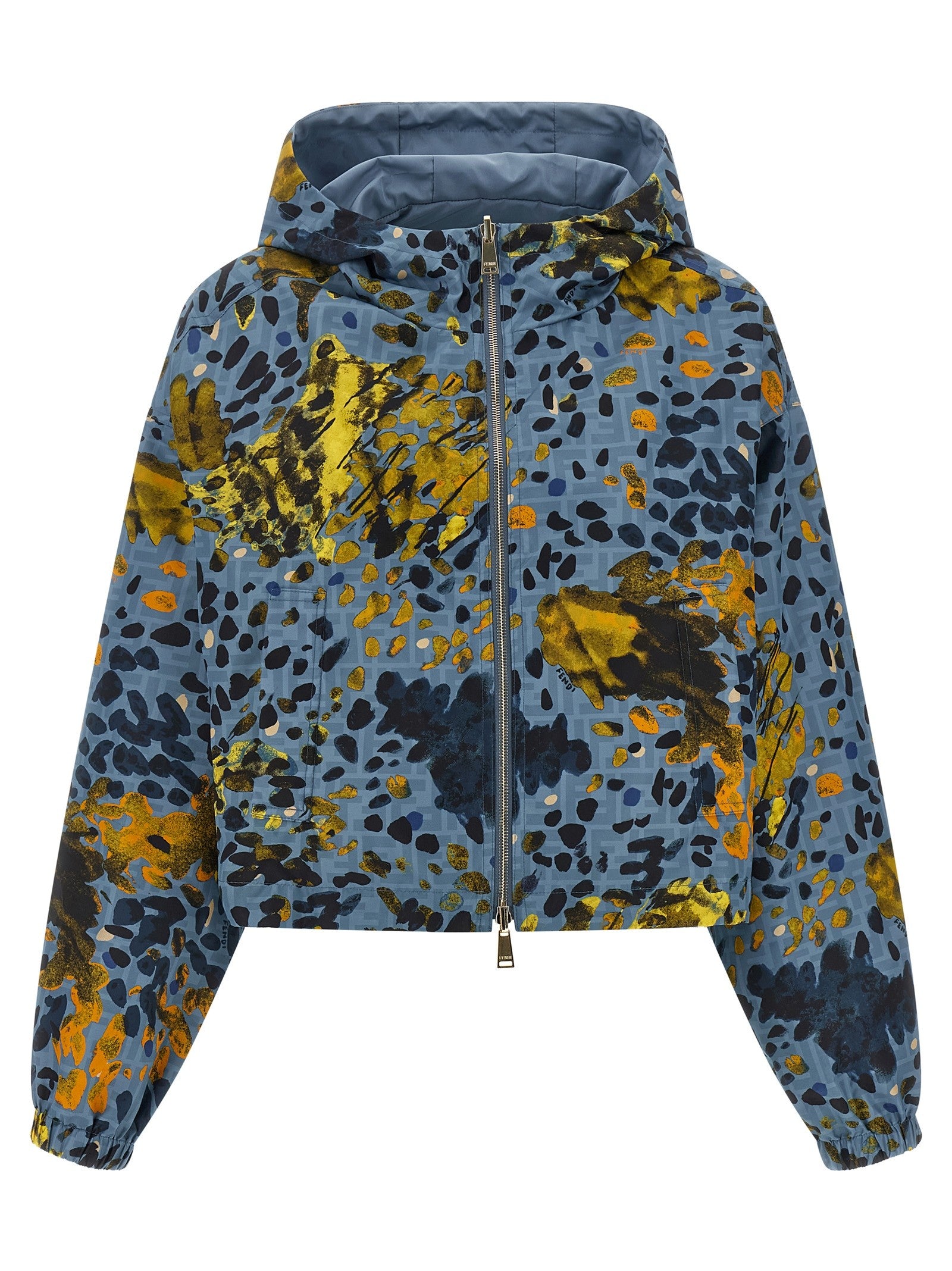 Fendi Reversible Windbreaker Blue