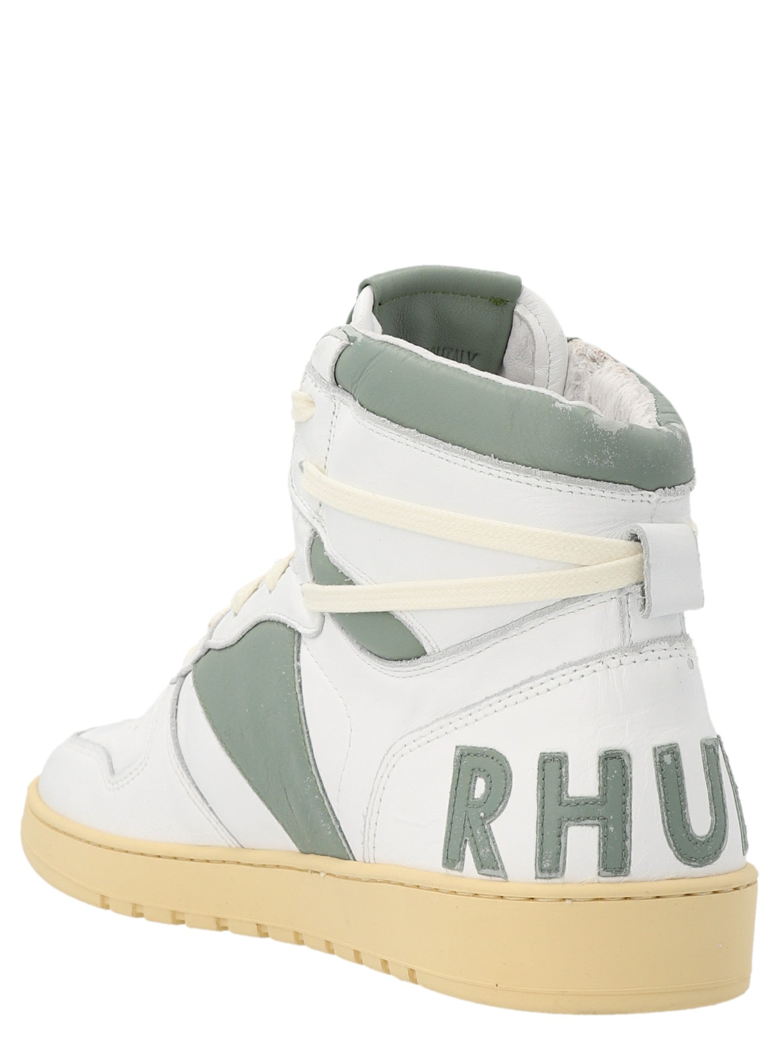 Rhude Rhecess Hi Sneakers Green