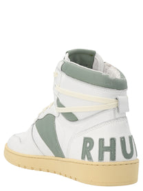 Rhude Rhecess Hi Sneakers Green