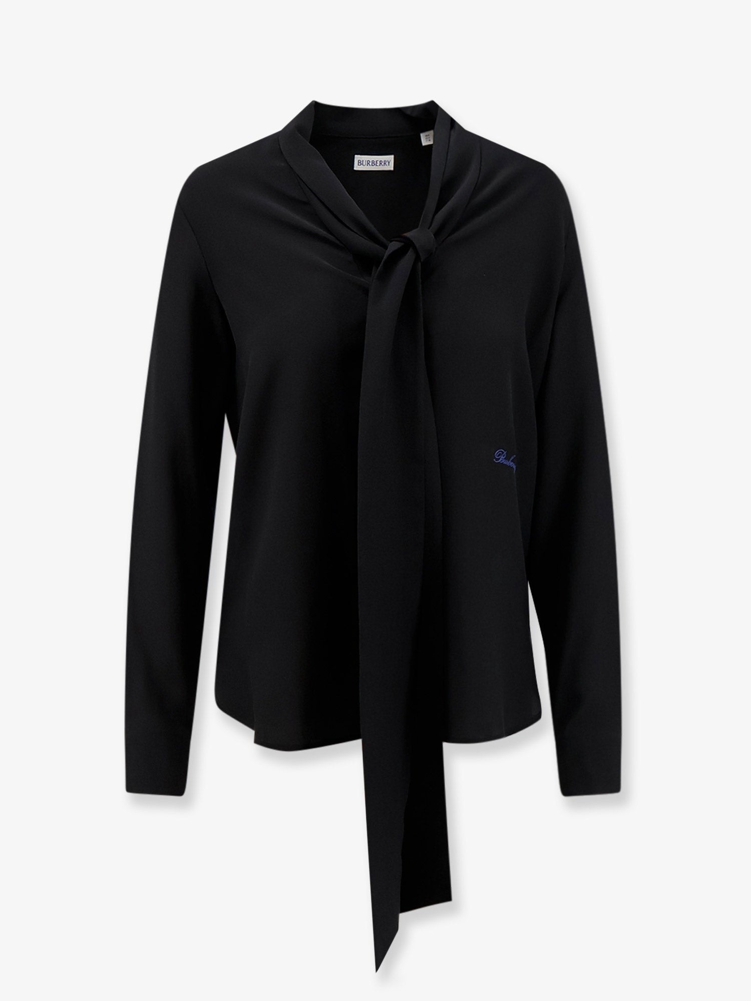 Burberry Women's Rhiannon Silk Shirt Black