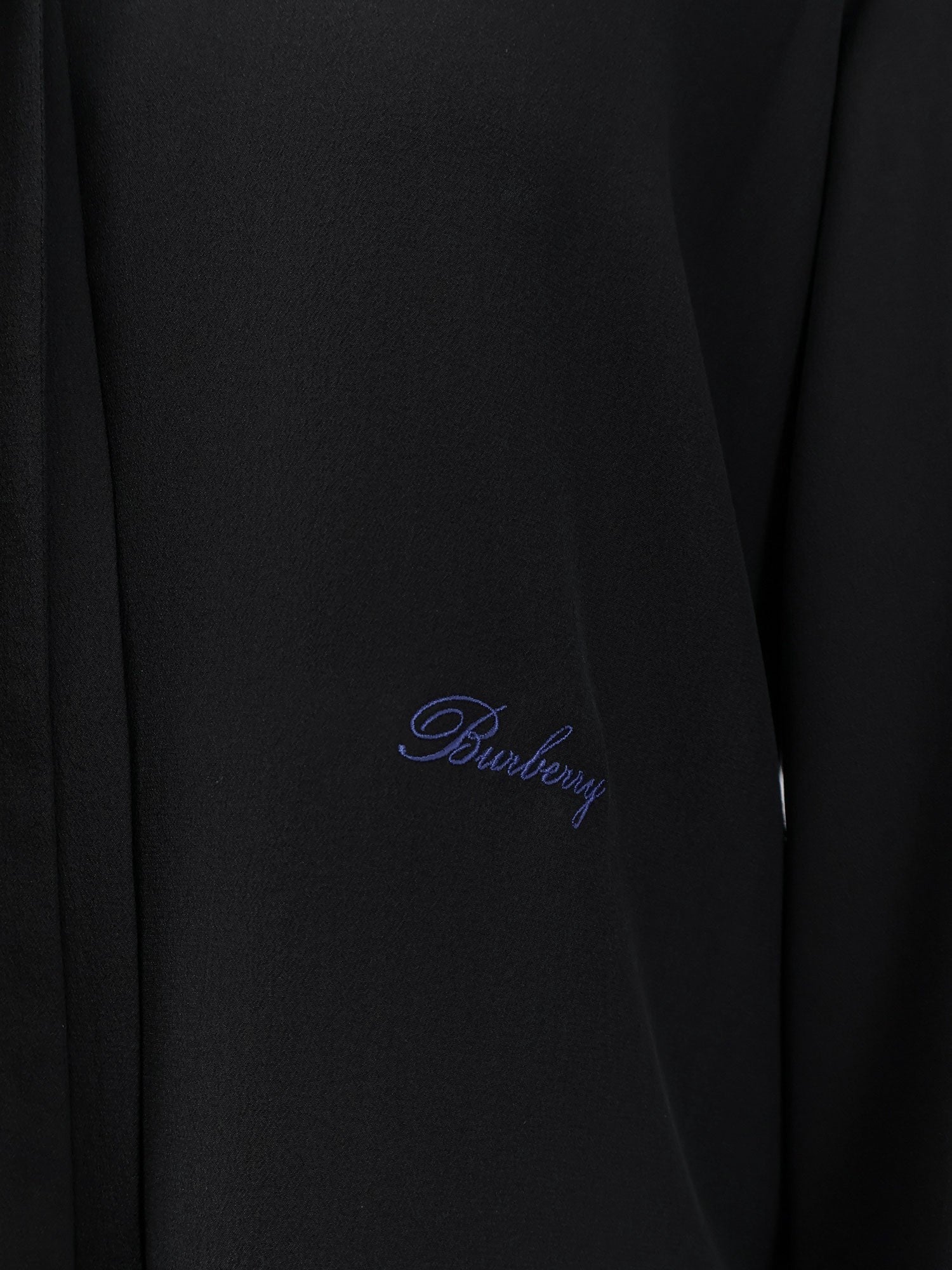 Burberry Women's Rhiannon Silk Shirt Black
