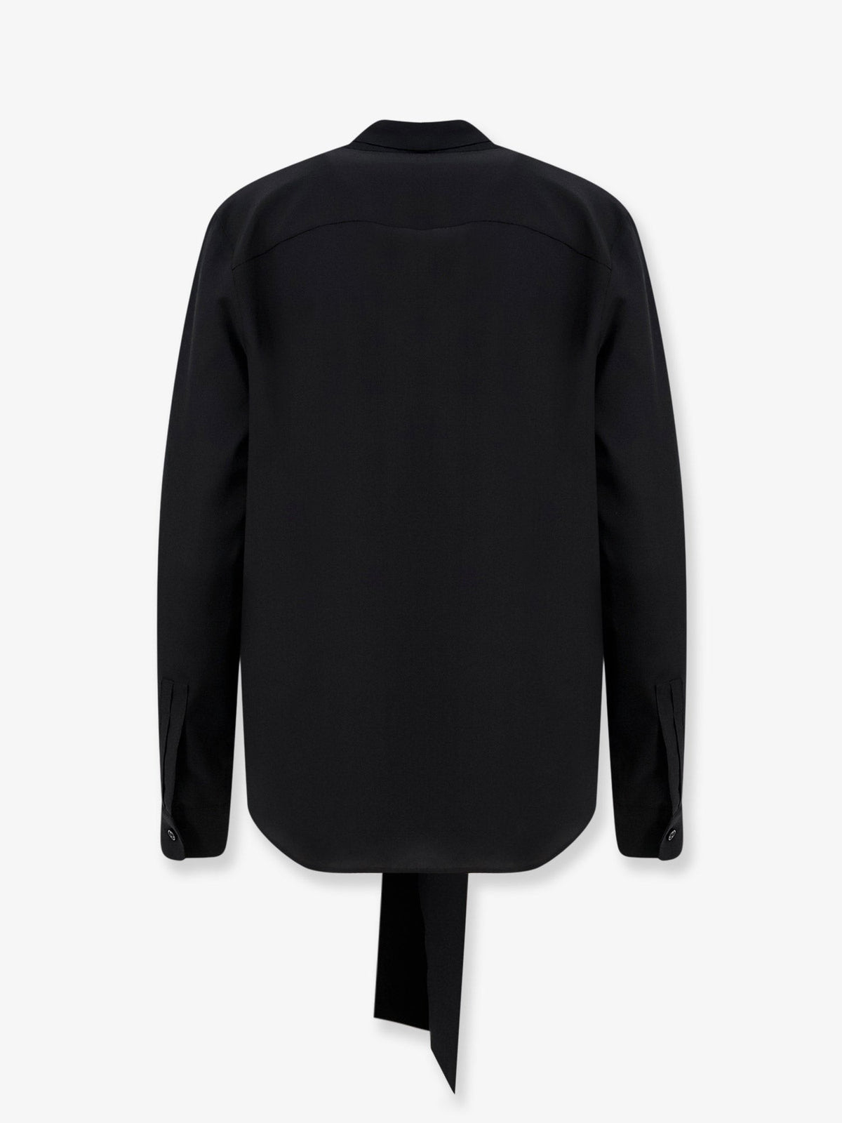 Burberry Women's Rhiannon Silk Shirt Black, view 2