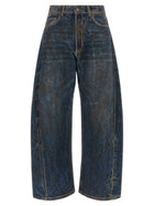 Giuseppe Di Morabito Rhinestone Jeans Blue