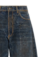Giuseppe Di Morabito Rhinestone Jeans Blue, view 4