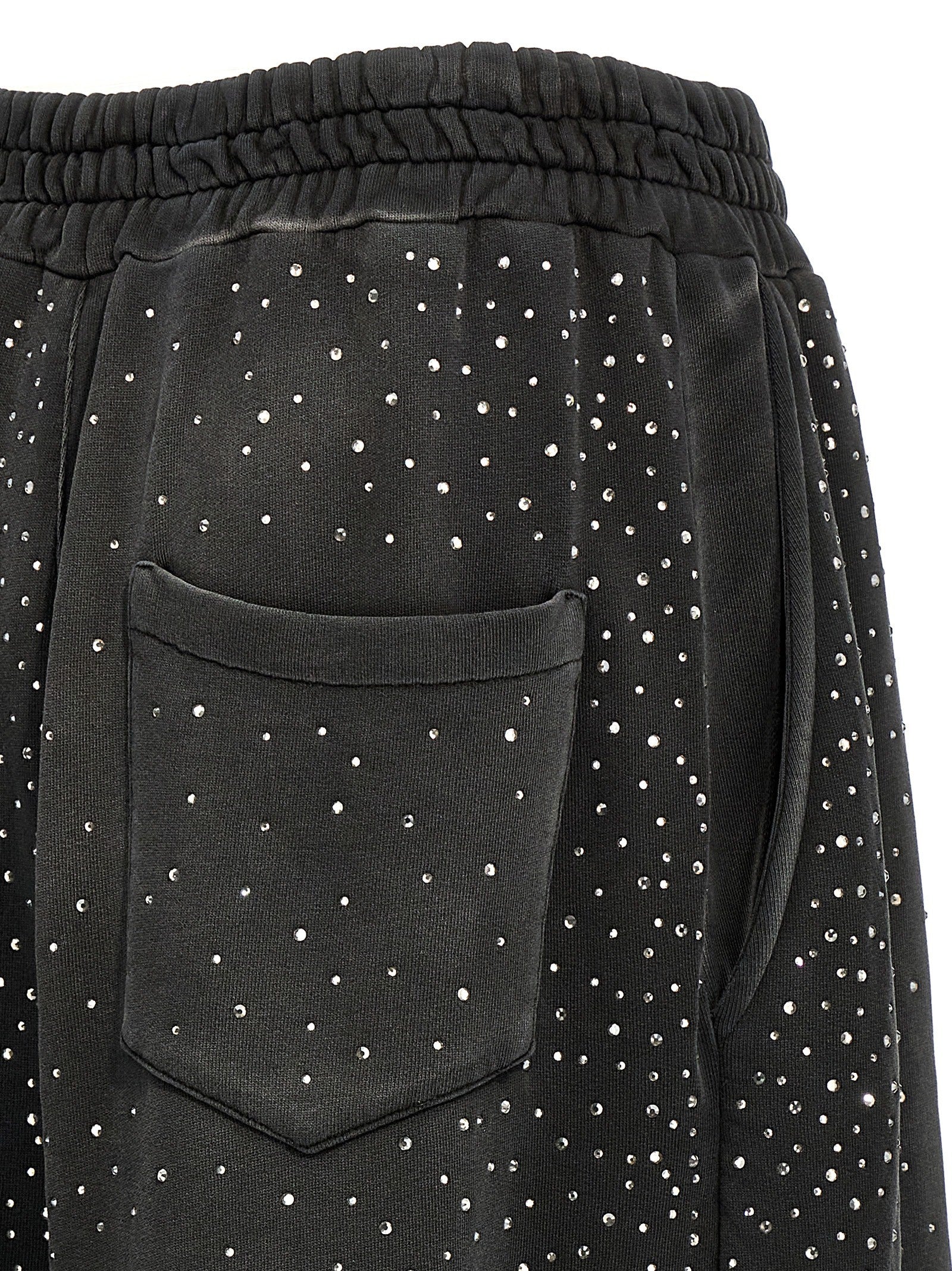 Giuseppe Di Morabito Rhinestone Joggers Black