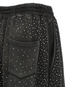 Giuseppe Di Morabito Rhinestone Joggers Black