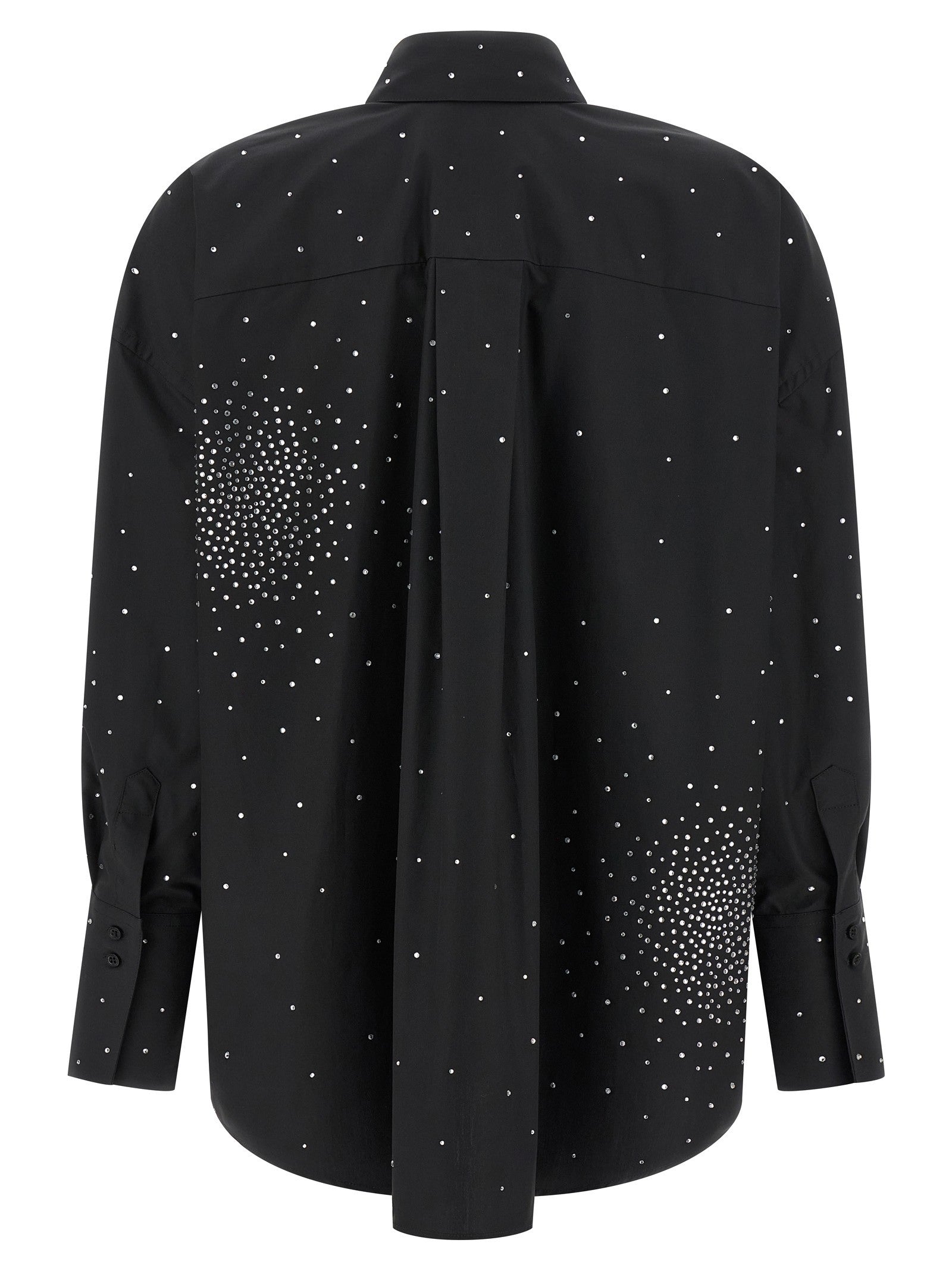 Giuseppe Di Morabito Rhinestone Shirt Black