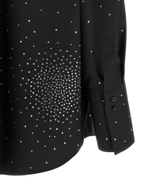 Giuseppe Di Morabito Rhinestone Shirt Black