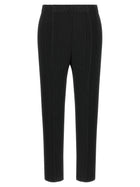 ISSEY MIYAKE Rhombus Pleats Pants Black