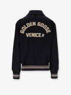 Golden Goose Women's Ria Slim Fit Virgin Wool Bomber Black