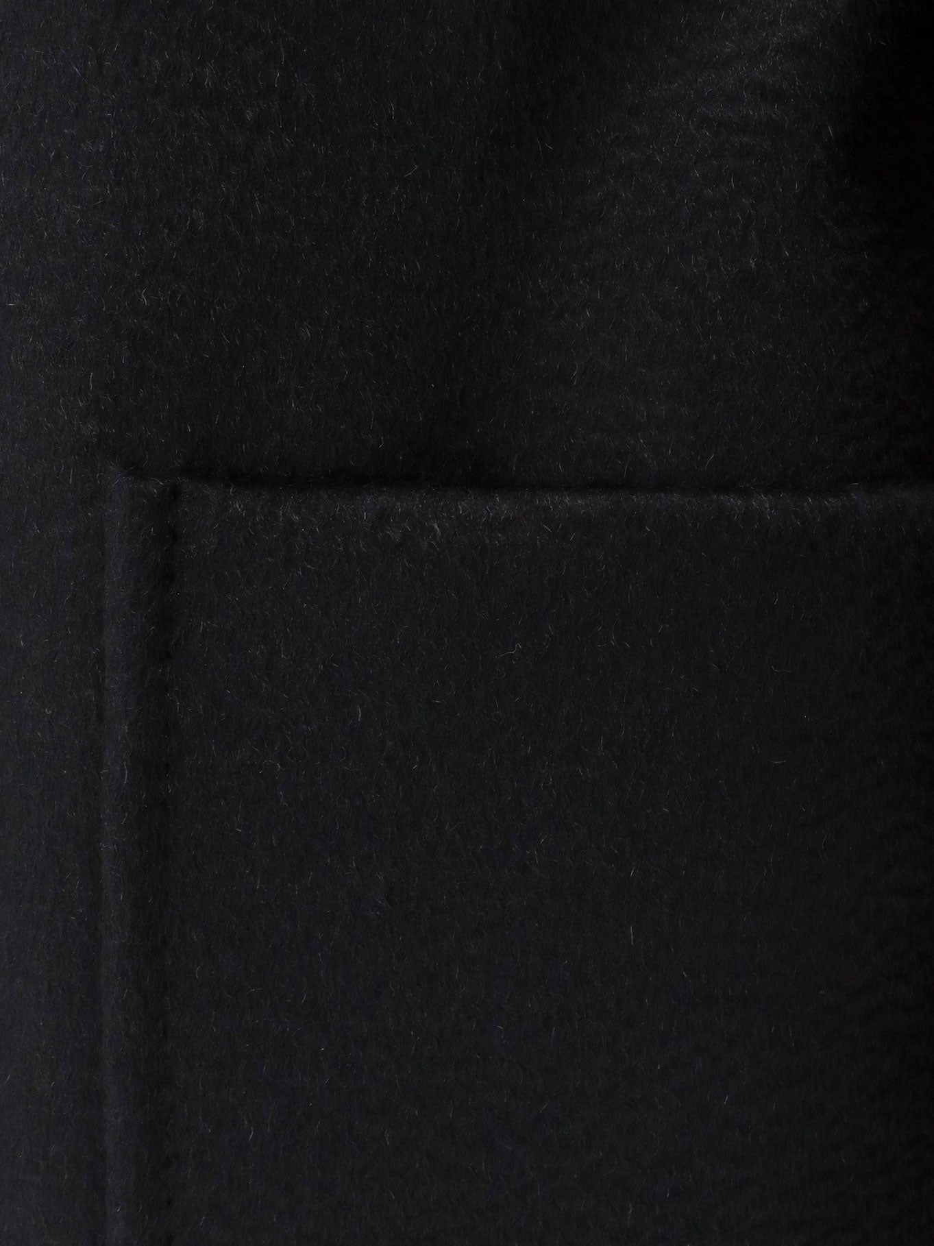 Max Mara Women's Rialto Camel Hair Coat Black