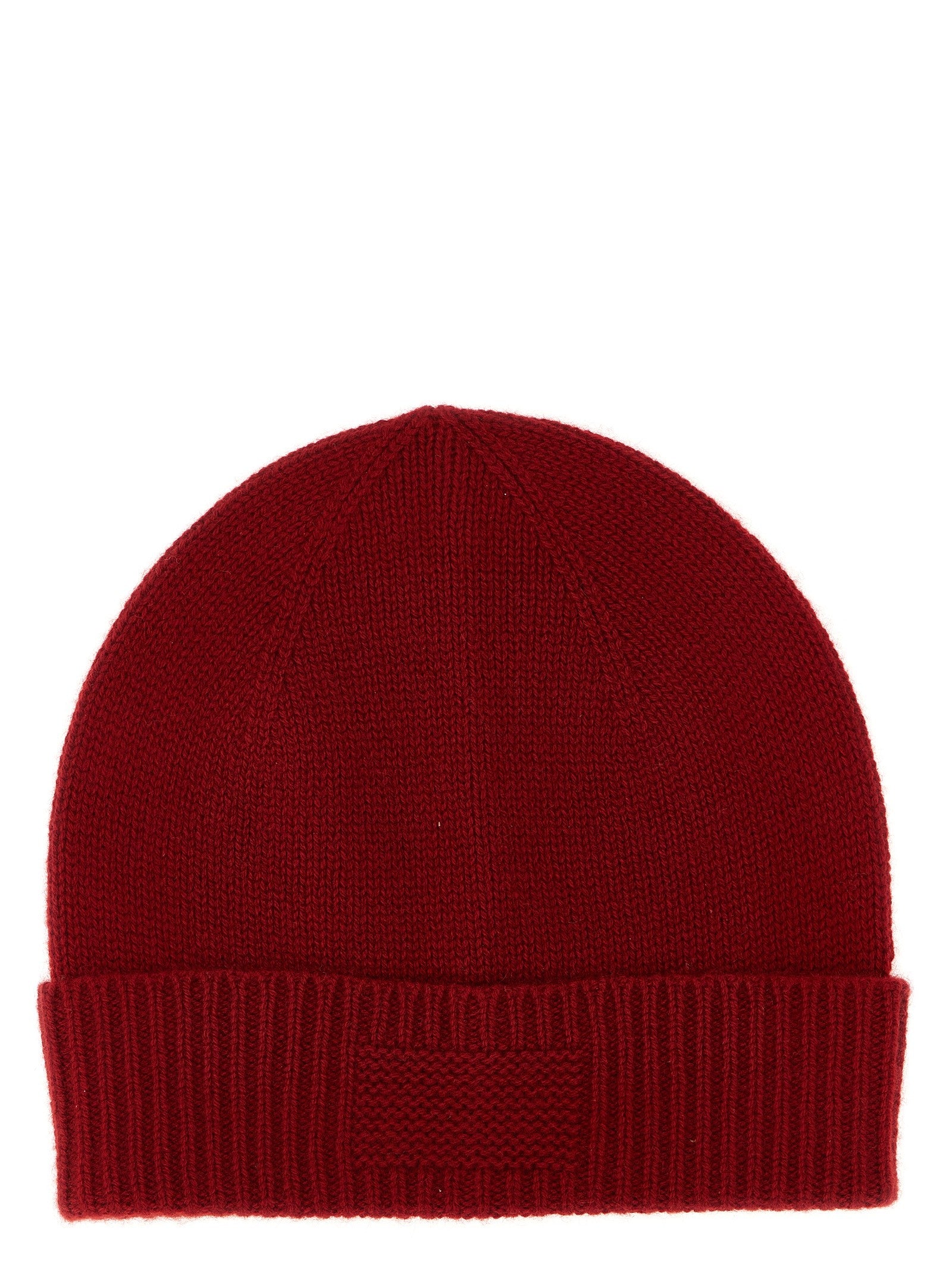 Guest In Residence Rib Cuff Cap Red