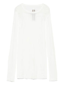 Rick Owens Women's Rib LS Shirt White