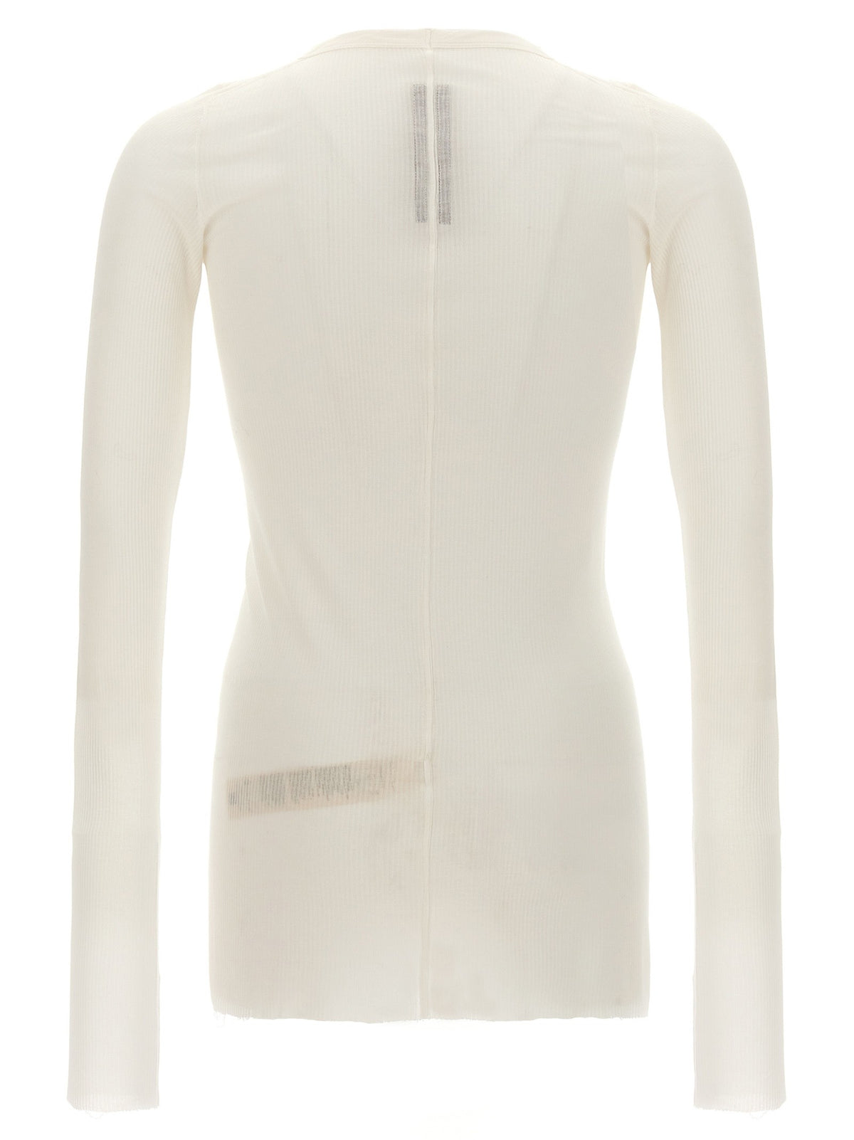 Rick Owens Rib LS Shirt White