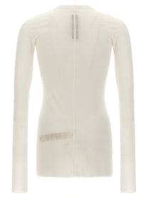 Rick Owens Rib LS Shirt White