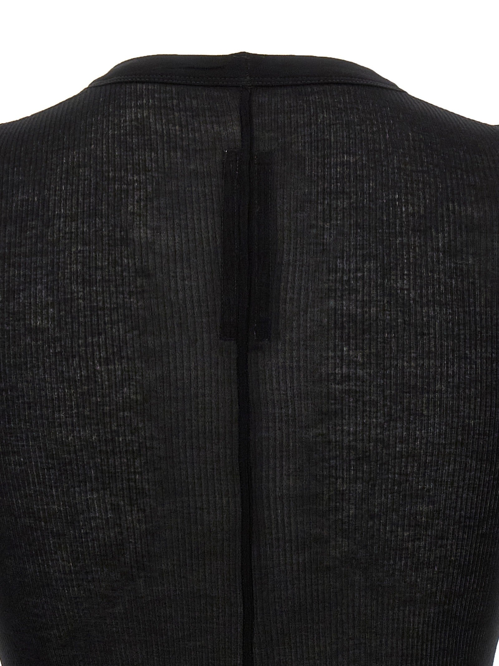 Rick Owens Rib LS Shirt Black