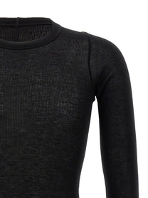 Rick Owens Rib LS Shirt Black