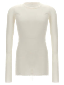 Rick Owens Rib LS Shirt White