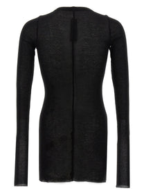Rick Owens Rib LS Shirt Black