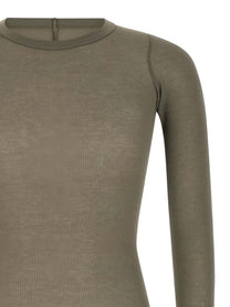 Rick Owens Rib LS Shirt Grey