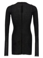 Rick Owens Rib LS Shirt Black, view 2