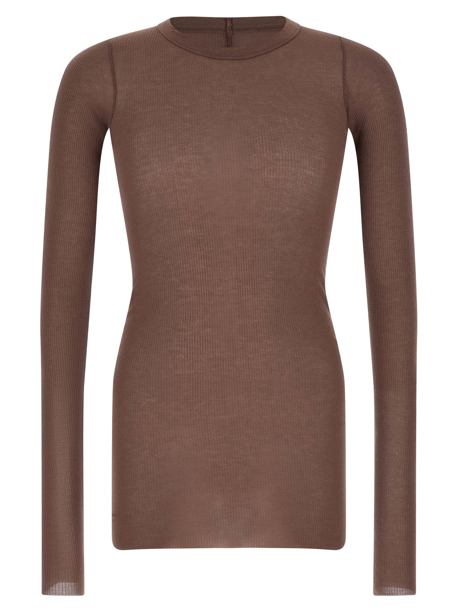 Rick Owens Rib LS Shirt Purple