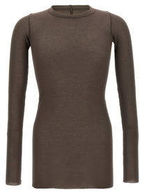 Rick Owens Rib LS Shirt Grey
