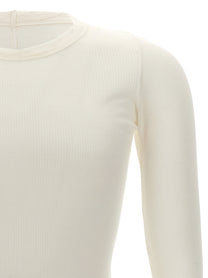Rick Owens Rib LS Shirt White
