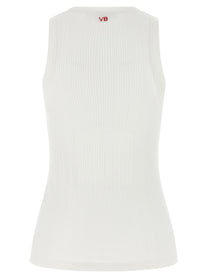 Victoria Beckham Rib Tank Top White