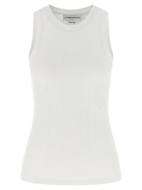 Victoria Beckham Rib Tank Top White
