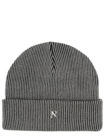 Represent Men's Ribbed Beanie Grey Represent