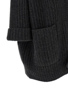 Be You Ribbed Cardigan Grey, view 4